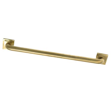 Claremont Contemporary Grab Bar, 26-13/16" L, Brass, Brushed Brass DR614247